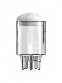 1 Máy Mát Xa Da Đầu Có Bóng Lăn Cho Ứng Dụng Tinh Dầu Mọc Tóc - trắng - Xem 5