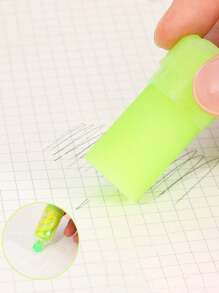 TOCHAIN 1 件/2 件/3 件随机彩色创意设计纸盒果汁瓶形状橡皮擦，高品质学生文具礼物，学校用品返校