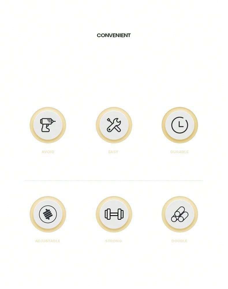 1pc Adjustable Retractable Tension Rod With Plastic Base + Stainless