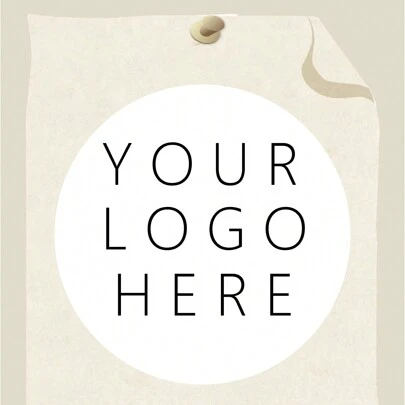 Custom Stickers And Custom Logo For Wedding, Birthday, Baptism - 1.18" / 1.97" / 2.76" - Design Your Own Personalized Stickers