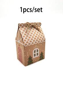 Mini Christmas House Gift Box, Packaging Boxes, Candy Box, Party Supplies, Baking Accessories, Christmas Packaging Box & Bags, Holiday Items Christmas Decorations Christmas Decor Christmas Gifts Christmas Wrapping Paper  Christmas Party Supplies Christmas Gift Bags Christmas Bags Christmas Stickers