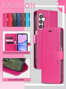 Flip Leather Protective Phone Case With Kickstand Compatible With Apple IPhone 16 Pro Max/Samsung S24 Ultra/Redmi Note 13 Pro, Whole Set Includes Leather Case + Hard Case + High-Craft Design, Also Compatible With Apple IPhone 11/12/13/14/15 Pro Max, Samsung S24 Ultra, OPPO, VIVO,  Redmi Note 11/12/13 Pro