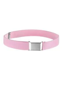 1pc Kids Magnetic Buckle Elastic Waist Belt,Simple & Fashionable Clothing Decor For Wedding, Party, Performance, Suitable For Boys And Girls, Daily Wear, Holiday & Birthday Gift