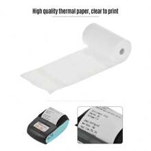 Mini Printer Paper, 57 X 25 Mm Non-Adhesive Printable Paper Rolls Thermal Paper Rolls For Pocket Thermal Receipt Thermal Printer And Most Mini Instant Camera Refill For Journal/DIY Scrapbook/Travel/Notes/Lists/Label/Memo Back To School