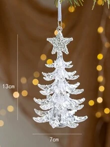 1pc Christmas Hanging Decorations, Plastic Christmas Trees, Christmas Crutches, Christmas Butterflies, Christmas Snowflakes, Christmas Elk, Christmas Angels, Christmas Tree DIY Decorations Pendant, Holiday Party Wedding Decorations, Christmas Decorations Crystal Acrylic Pendant, New Year Party Decorations Hanging Decorations, 6PCS/6cm Shiny Shatterproof Christmas Ball Pendant, Christmas Tree Decorations, Christmas Party Decorations Christmas Ball, For Holiday Parties, Christmas Parties, Halloween Decor, Live Decor, Holiday Decor, Home Decor, Office Decor, Party Gifts, Room Decor, Aesthetic Room Decor, Bedroom Decor, Home Decor, Christmas Party Decor, Christmas, Happy New Year, Christmas Presents, Christmas Decorations - Multicolor - View 21