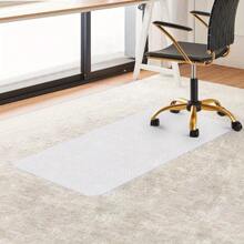Office Chair Mat For Carpeted Floor 75x120cm PVC Floor Mat Non-Slip Pointed Waterproof Plastic Chair Mat Carpet Protector For Low, Standard Medium Pile Carpets (75x120cm For Carpet Floor)