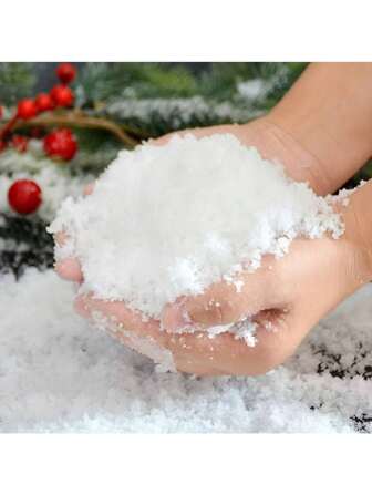 8/5/3/1件装人造雪粉，仿真雪花，摄影道具，舞台装饰，节日装饰，圣诞氛围装饰，房间装饰，家居装饰，办公室装饰，主题派对装饰，圣诞装饰