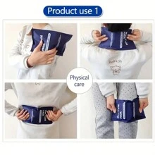 1 Piece Ice Bag With Straps, Multiple Strap Colors Summer Cooling,Beach,Travel,Spring Summer Picks,Brides Maid Gifts,Room,Bedroom Decor,Beach,Travel,For Men,For Women,Vacationcute Stuff - Navy Blue - View 5