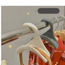 Arched Bracket Handbag Hanger Rack, Closet Hanging Organizer For Bags, Hats, Scarves And Accessories, Plastic Wardrobe Hooks