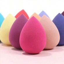 Kit 3 Pear Drop Sponge Blender Mixed For Makeup Foundation And Concealer T 1 - 什錦 - 查看 10