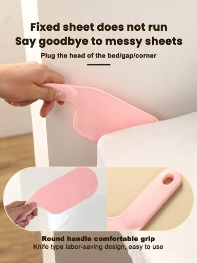 松垮的床单紧固件床垫垫高器床缝隙填充器，家庭使用轻松铺床工具
