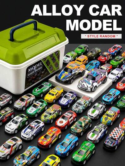 20/30件回力汽车，回力玩具车，带收纳盒的玩具车圣诞节，（款式颜色随机）房间装饰彩块彩块，男孩玩具，儿童玩具，男孩玩具，圣诞节儿童礼物，男孩礼物，儿童玩具，男孩玩具，男孩玩具，儿童玩具，男孩玩具，玩具，男孩玩具，汽车，玩具
