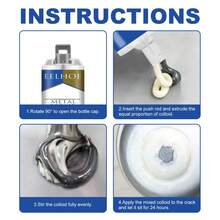 JUE FISH 4 Pcs EELHOE Metal AB Casting Glue, Crack Filling And Waterproof Welding Repair Glue - 4 pcs - View 5