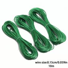 3 paquets de 33 yards de cordon en satin de soie 1,5 mm, cordon en nylon pour la fabrication de bracelets, cordon de queue de rat, cordon en satin, cordon en nylon pour la confection de bijoux, cordon de nouage chinois, cordons pour bracelets, fournitures de tricot fait main