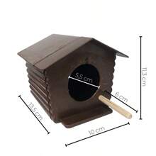 Garden House Nest For Free Birds With Perch - Injetfour - 紫色 - 查看 3