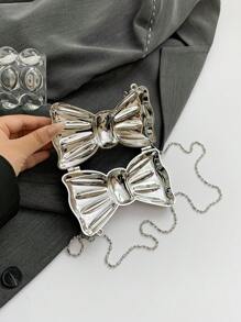 Butterfly Shaped Mini Evening Bag, Women's Stylish Chain Shoulder/Crossbody Bag, Suitable For Party And Date