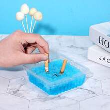 5 Stücke/Set Einweg Aschenbecher für den Haushalt, Anti-Asche, geruchsbeseitigend, modischer Aschenbecher für das Büro