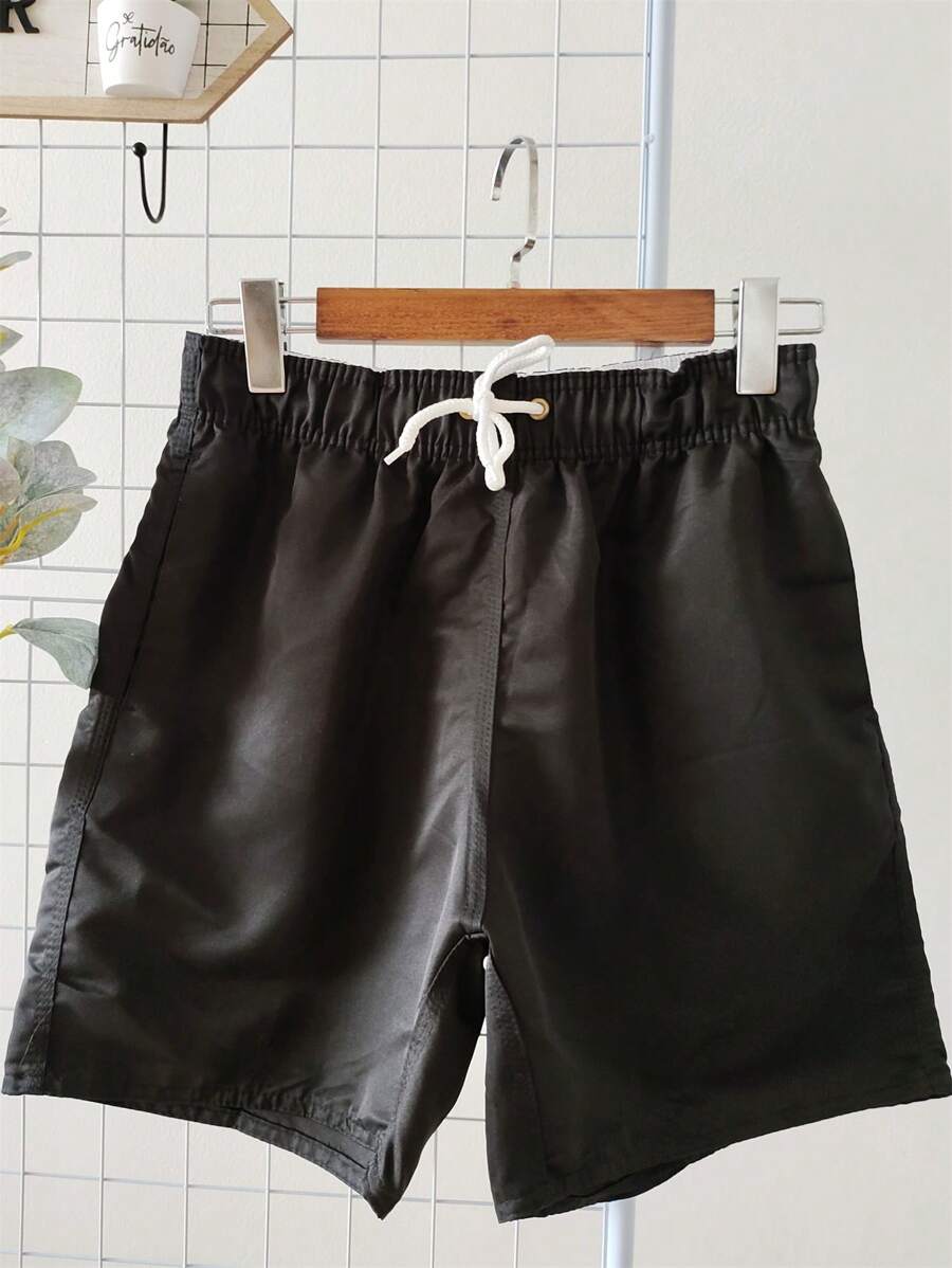 Men's Beach Shorts - màu đen - Xem 1