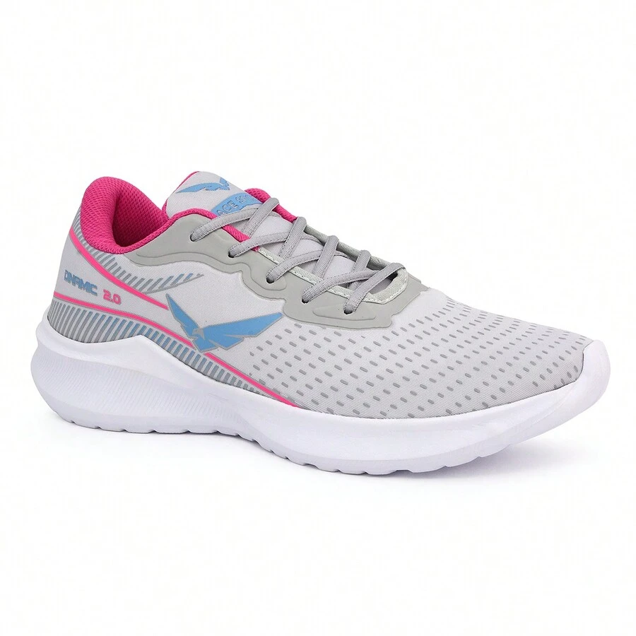 Men's And Women's Super Comfortable Gym Running Sports Shoes - Màu Hồng Tươi - Xem 1