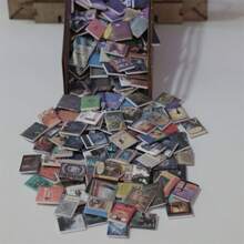 Set de 30 / 50 / 100 piezas de modelos miniatura clásicos realistas surtidos,juguetes creativos DIY, muebles en miniatura, mini cosas, suministros en miniatura - Multicolor - Ver 6