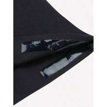 High Elasticity Large Size Seamless Buckle Panty Shaper - 黑色 - 查看 8