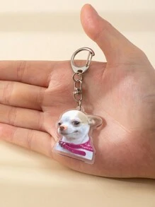 Móc khóa hình chó Chihuahua ngộ nghĩnh bằng Acrylic sáng tạo mới Chihuahua tự hào/Chihuahua vẹt/Chihuahua máy tính/Mũ đội đầu Chihuahua/Rùa mũ xanh Chihuahua/Chihuahua cười chủ đề động vật dễ thương Mặt dây chuyền/Đồ trang trí ba lô/Phụ kiện túi xách/Phụ kiện cặp học sinh/Mặt dây chuyền ví/Quà tặng bạn bè Phụ kiện ô tô Halloween Túi đeo vai Ba lô cho động vật học đường Goth Y2k - Nhiều màu - Xem 12