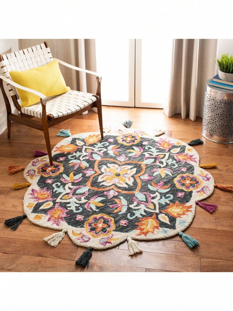 Safavieh Novelty 574 Hand Tufted Area Rug - Pink - View 1