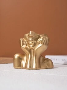 1 件精美人体艺术设计化妆眉笔刷化妆品收纳盒，北欧家居装饰，办公桌文具整理的高端艺术装饰品，花瓶，美容工具收纳瓶，电视柜家居装饰，偶尔派对礼物，假日海滩，浴室收藏，卧室收藏，大容量 - 彩色 - 查看 19