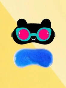 1pc眼罩,怪物眼罩,冰眼罩,亲子眼罩,可爱眼罩,情侣眼罩,毛绒眼罩,刺绣眼罩,航空眼罩, - 彩色 - 查看 26