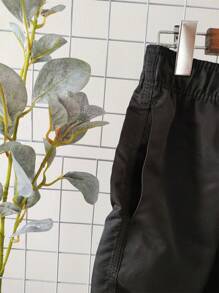 Men's Beach Shorts - màu đen - Xem 4