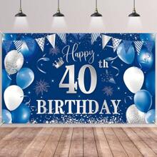 AFYPRTY 1pc 210*150cm 18th Birthday Party Background Cloth Party Decoration Green Backdrops Photography Props Anniversary Birthday Party Decoration Supplies,Christmas