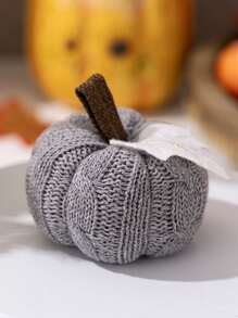 1 件家居装饰品感恩节装饰品橙色南瓜吊坠丰收节针织小南瓜饰品布置 - 彩色 - 查看 10