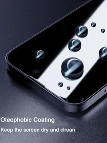 3 Stück Datenschutzblende - Höchster Datenschutz, robuster gehärteter Glas Bildschirmschutz - universell kompatibel mit iPhone 16 15 14, 11, 12, 13, 15, Pro, Max, Mini, 7, 8, Plus, X, XR, XS MAX Se