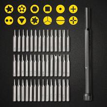 Precision Screwdriver Set, 46 In 1 Mini Screwdriver, Screwdriver Bit Sets, Multifunction Precision Screwdriver Kit, Repair Tool Kit For Electronics, Computer, Eyeglass, Phone, Watch - Grey - View 4