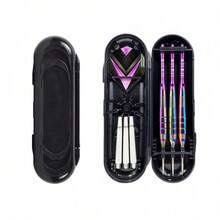 3PCS 24g Tungsten Darts Professional Competition Steel Needle Tip Set Purple UK - Multicolor - View 8