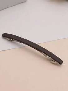 1 Peça/2 Peças Grampos de Cabelo Grandes e Simples de Acrílico Sólido Elegantes, Acessórios de Moda Versáteis Adequados para Uso Diário, Cor Sólida, Ideal para Todas as Estações, Grampo de Garra Plano, Presilha de Cabelo, Garras de Cabelo, Material Escolar