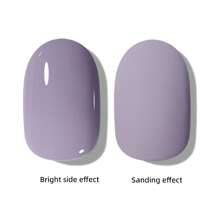 1瓶15毫升紫色闪光亮片凝胶指甲油，15毫升可卸亮片凝胶指甲油，四季皆宜 - 家用美甲沙龙DIY美甲凝胶指甲设计装饰礼品 - 紫色 - 查看 5