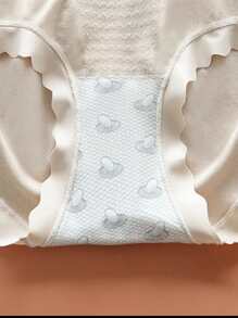 5pcs Women's Seamless High Waisted Underpants, Waist Cincher Shapewear Tummy Control Briefs, Panty