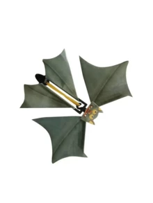 Flying Bat Halloween Decoration Bats Ornaments Flying Toy - Black - View 5