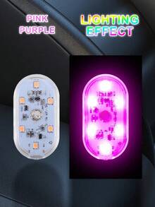 汽车氛围灯，USB 充电触摸传感器粘贴安装 LED 装饰灯 - 多款多色 - 查看 9