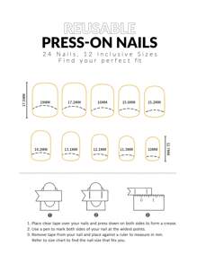 Conjunto de 24 adesivos de unhas brilhantes, estilo Y2K renovado, com formato quadrado e redondo curto. Estampa geométrica degradê lilás claro com listras douradas e glitter floral. Estilo minimalista para unhas artificiais. Unhas postiças, pontas de unhas, delicadas, fofas, minimalistas e elegantes. Inclui adesivos de unhas removíveis. Ideal para feriados, festas, encontros, reuniões e uso diário. Acompanha 24 adesivos de unhas em gel e uma mini lixa de unha. - Roxo Empoeirado - Ver 3