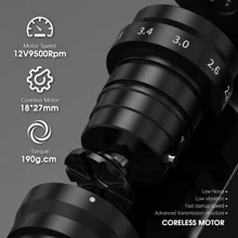 Kiss Of Dragon 1PC Hunter MAX-Professional Wireless Tattoo Machine 2400mAh Rotary Tattoo Machine With 6 Stroke Length Options For Beginners - Black - View 5