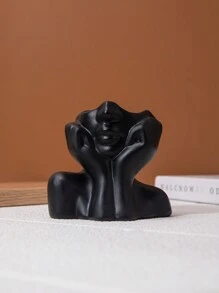 1 件精美人体艺术设计化妆眉笔刷化妆品收纳盒，北欧家居装饰，办公桌文具整理的高端艺术装饰品，花瓶，美容工具收纳瓶，电视柜家居装饰，偶尔派对礼物，假日海滩，浴室收藏，卧室收藏，大容量 - 彩色 - 查看 17