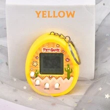 1pc Electronic Pet Handheld Virtual Pet Game Keychain Accessory Toy - Handheld Electronic Pet Machine 2 - View 5