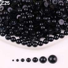 2mm,3mm,4mm,5mm,6mm,8mm,10mm,7 Sizes Non-AB Normal Colors Flat Back Half Round Pearls, Multi Colors Crystal Gems Non Hot Fix DMC Jewelry Rhinestones Beads Stones Diamond 3D Pattern Design Accessories Glitter Manicure Decal Decorations For Clothes,Bag,Shoes,Cups,Phone Covers,Handicrafts,Diy Trim. - Non-aB Colors - View 21