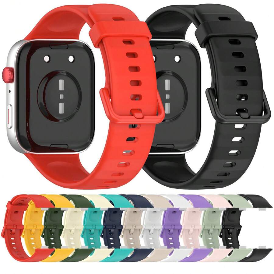 1 Peça Pulseira de Silicone Compatível com Huawei Watch Fit 3, Pulseira de Reposição Compatível com Pulseira de Relógio  FIT 3, Pulseira Esportiva À Prova d'Água Acessórios de Pulso para Mulheres e Homens