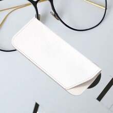 1pc Soft Glasses Bag Fashion PU Leather Eye Glasses Reading Glasses Pouch Cover Portable Eyeglasses Case Holder Glasses Case Holder Organizer Storage Eyeglass Case Protective Case Glasses Bag Sunglasses Pouch For Travel Vacation Cruise Summer Holiday Travelling Bag Travel Stuff Essentials For College Dorm Home School Travel Kit