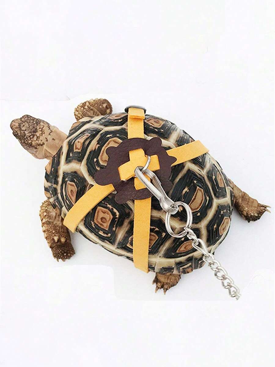 Durable Turtle Walking Harness & Leash Set - Secure, Adjustable Fit For Comfortable, Healthy Exercise - Easy Maintenance