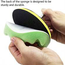 8pcs Car Foam Drill Buffing And Polishing Pad Kit, Compound Sponge And Wool Buffing Pads Cutting Buffing Pad Kit,Car Buffer Polishing Kit, Sponge Pad Kit For Car Auto Polish For Drill Buffing, Car Sanding, Polishing, Waxing, Cleaning Set - Multicolor - View 6