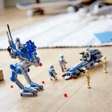 Kit de construcción de Soldados Clon de la Legión 501 de  75280, un emocionante set de acción para el juego creativo - Multicolor - Ver 2